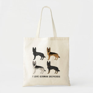 Mijn Lieve Duitse Herders Honden Duitse Herders Zi Tote Bag