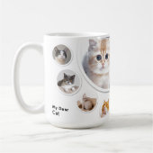 'Mijn lieve kat' Modern | Koffie Mok | (Links)