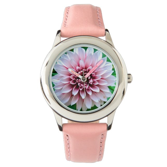 Mijn lieveling Dahlia Junior in Roze! Horloge (Voorkant)