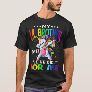 Mijn Lil Brother deed het en hij Afstuderen Unico T-shirt