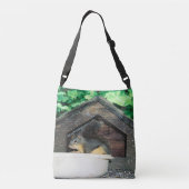 Mijn Lil' vriend..... Crossbody Tas (Achterkant)