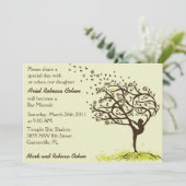 Mijn limbbar Mitzvah rekken Kaart (Staand voorkant)