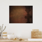 Mijn link naar Christus Poster (Keuken)