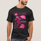 Mijn lipgloss was vroeger Poppin Women's Joke Geze T-shirt (Voorkant)