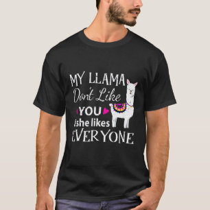 Mijn Llama Alpaca Liefhebber T-shirt