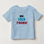 Mijn Lolo Rocks T-shirts en geschenken (Voorkant)