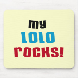 Mijn Lolo Rocks T-shirts en geschenken Muismat