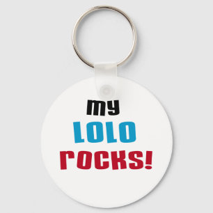 Mijn Lolo Rocks T-shirts en geschenken Sleutelhanger