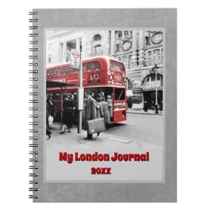 Mijn London Journal (aanpasbaar) Notitieboek