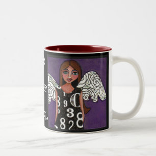 MIJN LUCKY ANGEL - mok met gezegende engel