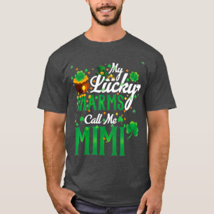 Mijn Lucky Charms noemen me Mimi St Patricks Day T-shirt