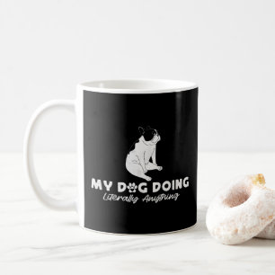 Mijn luie Engelse Bulldog doet letterlijk alles Koffiemok