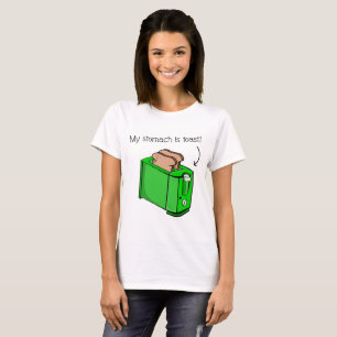 Mijn maag is getoast t-shirt
