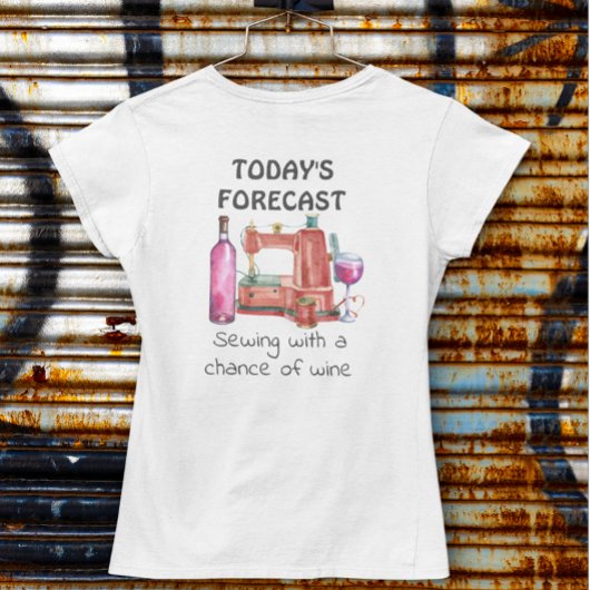 Mijn machine roept en ik moet grappig naaien t-shirt