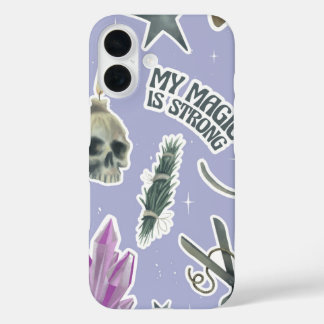 Mijn magie is sterk, moderne hekserij iPhone 16 hoesje