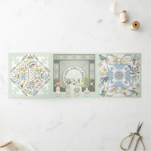 Mijn Mah Jongg Garden Trifold Kaart