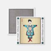 Mijn Mah Jongg Jas 04: Magneet (Voorkant / Achterkant)