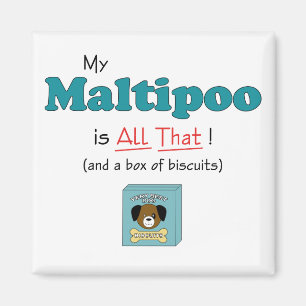 Mijn Maltipoo is alles. Magneet