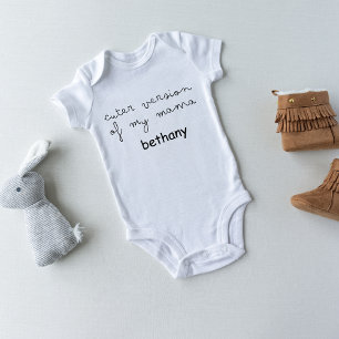 Mijn Mam Mooiere Versie – baby  Romper