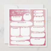 Mijn mama_gepersonaliseerde bedankkaart (Voorkant)