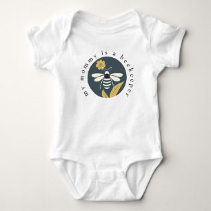 "Mijn mama is een imker" baby uit één stuk Romper