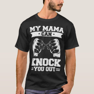 Mijn Mama Kan Jou Knockout Kickboksen T-shirt