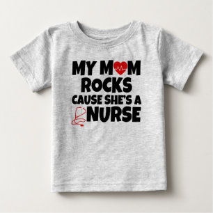 Mijn mama Rocks omdat ze een grappige zuster-baby