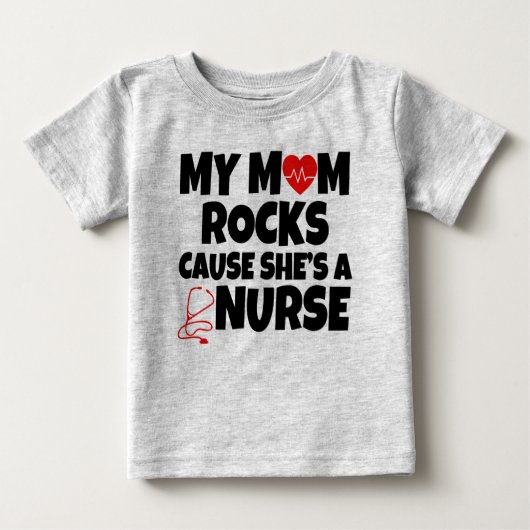 Mijn mama Rocks omdat ze een grappige zuster-baby (Voorkant)