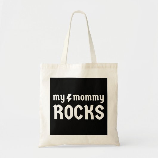 Mijn mama Rocks Tote Bag (Voorkant)