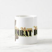 Mijn man draagt gevechtslaarzen koffiemok (Center)