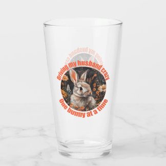 Mijn man gek maken… konijn glas