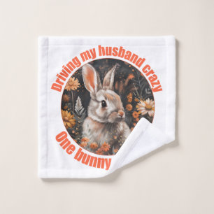 Mijn man gek maken… konijn washandje