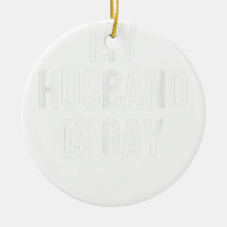 Mijn man is Gay Keramisch Ornament