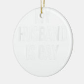 Mijn man is Gay Keramisch Ornament (Links)