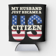 Mijn man is net een Amerikaans staatsburger geword