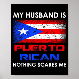 Mijn man puertoricaan niets maakt me bang voor vro poster
