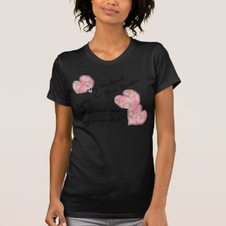 Mijn man vecht voor je vrijheid t-shirt