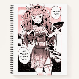 Mijn Manga Sketchbook-laptop Notitieboek