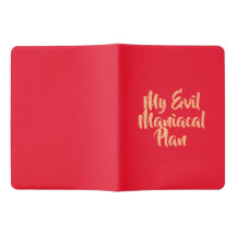 Mijn Maniacal Plan Notitieboek Journal