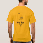 Mijn marine t-shirt (Achterkant)