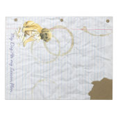 Mijn Mastiff Ate mijn Lesson Plan Notitieblok (Voorkant)