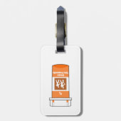 Mijn medicijn bagagelabel (Achterkant verticaal)