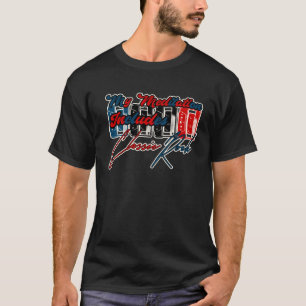 Mijn meditatie omvat klassieke rock t-shirt