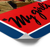 Mijn meisjes een wauw poster (Hoek)