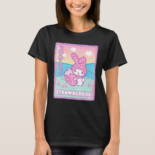 Mijn Melody Strawberry Milk T-shirt (Voorkant)