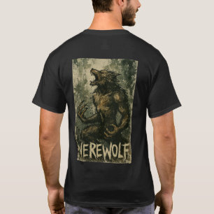Mijn menselijk kostuum   Weerwolf T-shirt
