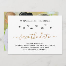 Mijn mensen die trouwen met foto's weduwschap save the date