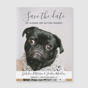 Mijn Mensen Gaan Trouwen Hond Save The Date