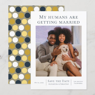 Mijn mensen worden gehuwd met huwelijksweddenschap save the date