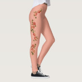 Mijn merk Apparel Tattoo Leggings  Roos (Rechts)